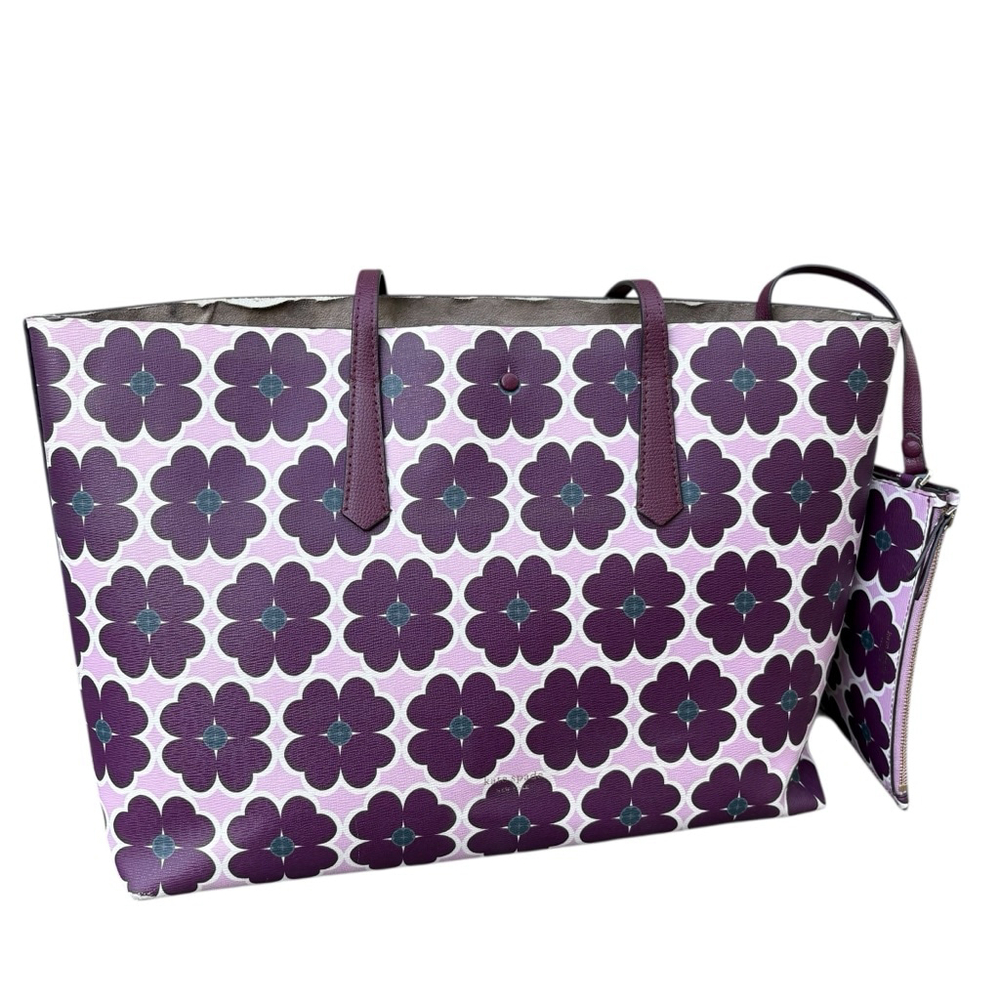 Kate Spade New York Molly Clover Tote Bag + Wallet - Picture 4 of 9